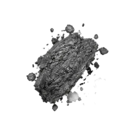 Pencil graphite crumb (0.01 mg)